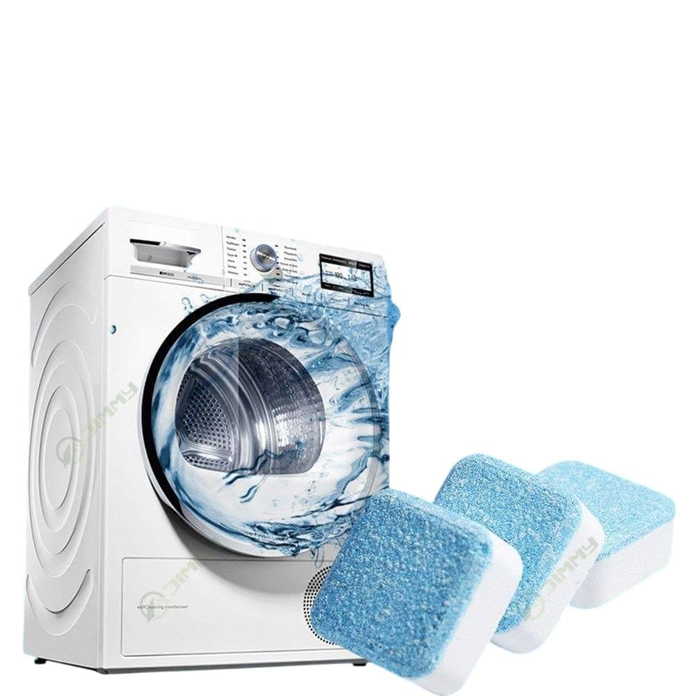 Washing Machine Deep Cleaner & Descaling Tablets for Odor & Limescale Removal
