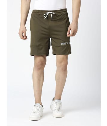 Fitz - Olive Polyester Mens Shorts ( Pack of 1 ) - None