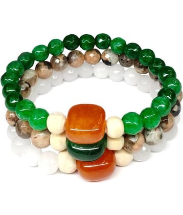 DAIVYA WELLNESS - Multicolor Bracelet ( Pack of 3 )
