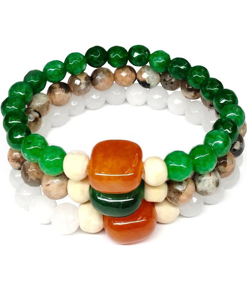 DAIVYA WELLNESS - Multicolor Bracelet ( Pack of 3 )