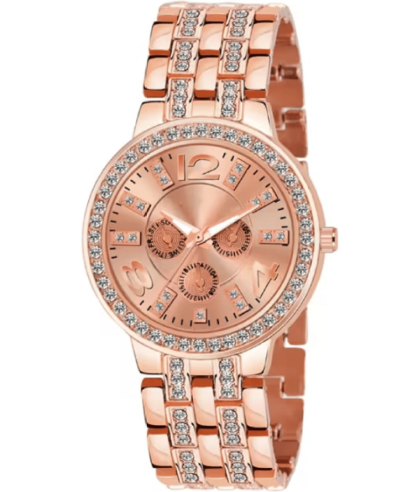 Cosmic Rose Gold Metal Analog Men's Watch