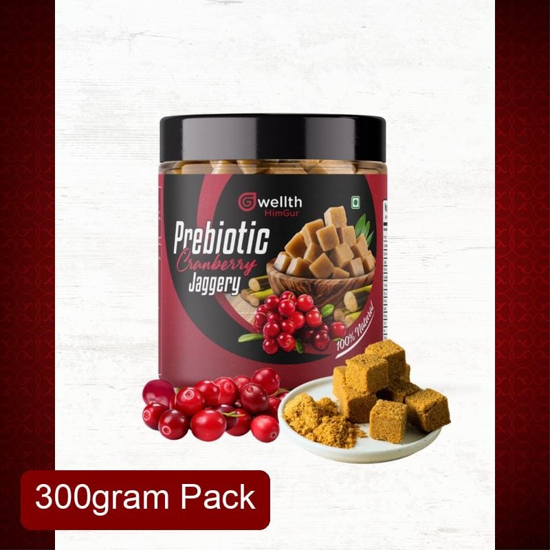 Cranberry Small Jaggery Cubes| Pet Jar