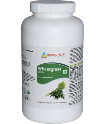 Herbal Hills Wheatgrass Super Saver Pack Tablet 500 No.S Pack of 1