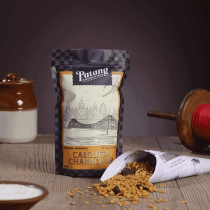 Patang Calcutta Chanachur (150g) | Spicy & Zesty Kolkata Style Trail Mix | Authentic Bengali Adda Snack