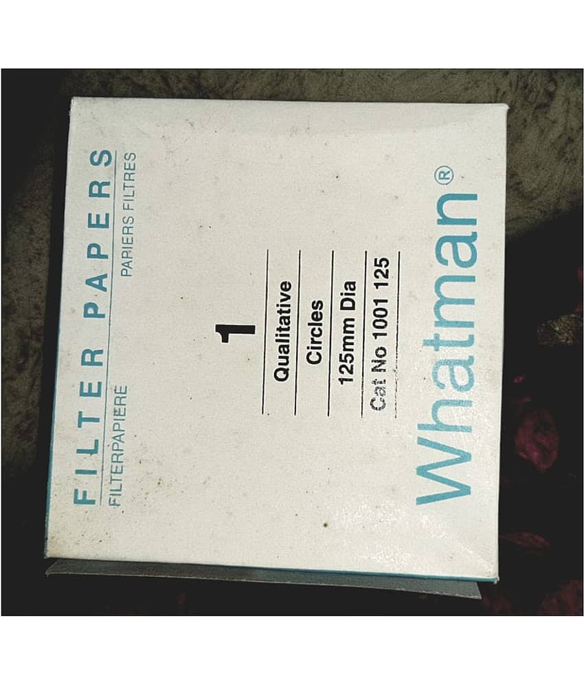 Whatman  Filter  Paper Grade No-1 Size 125mm Dia