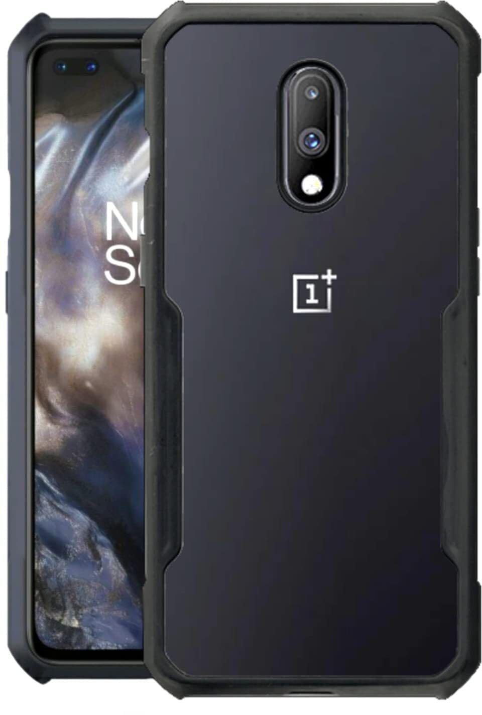 PLUGTECH Slim Shockproof Case | Matte Black Soft | Drop Protection | Precise Cutouts | Premium Mobile Cover for OnePlus 6T