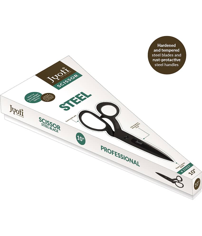 Jyoti Scissor 10" Steel Black - Pack of 1