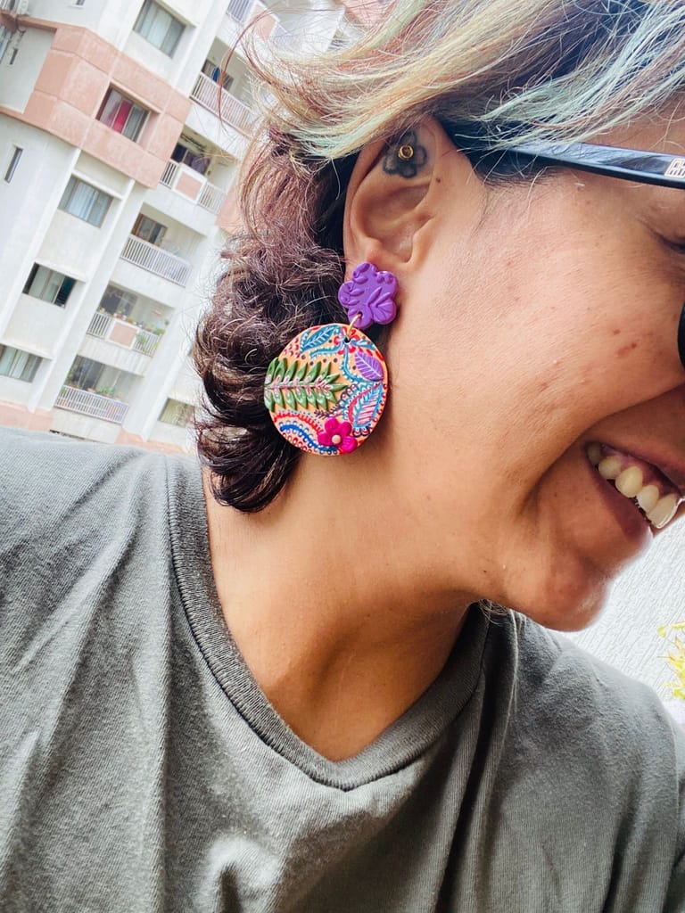 A new dawn Clay Earrings - Earrings | Buy online on ZillyBuy