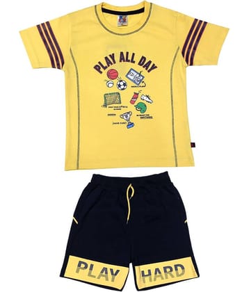 Kideon Pack of 1 Boys Cotton Set ( Green )