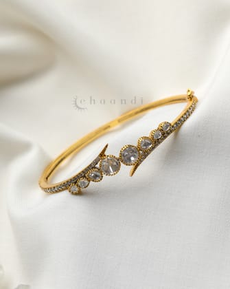 Gold Polish Silver Kada CHB1161