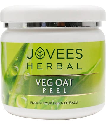 Jovees Herbal Veg Oat Face Peel Removes Acne Pimple and Tan For All Skin Types, 250gm (Pack of 1)