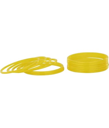 AFST Yellow Bangle Set ( Pack of 12 )
