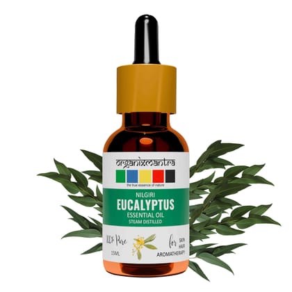 Organix Mantra Nilgiri Eucalyptus Essential Oil 15ML Organix Mantra Nilgiri Eucalyptus Essential Oil 15ML