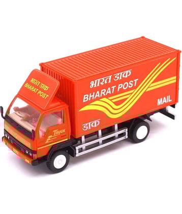 Panther Post Office- Bharat Post - Truck with 2 Tail Doors That Open- Pull Back Action - Realistic Details