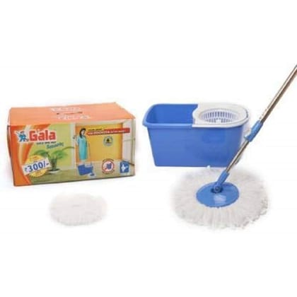 Gala Quick Spin Smarty Mop Magic 360 Degree Cleaning With Bucket And 1 Refills