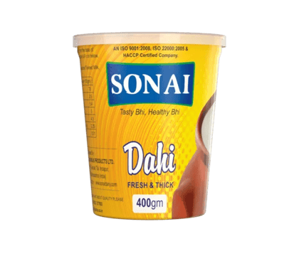 Sonai Dahi (400g) | Fresh & Creamy Curd | Daily Consumption