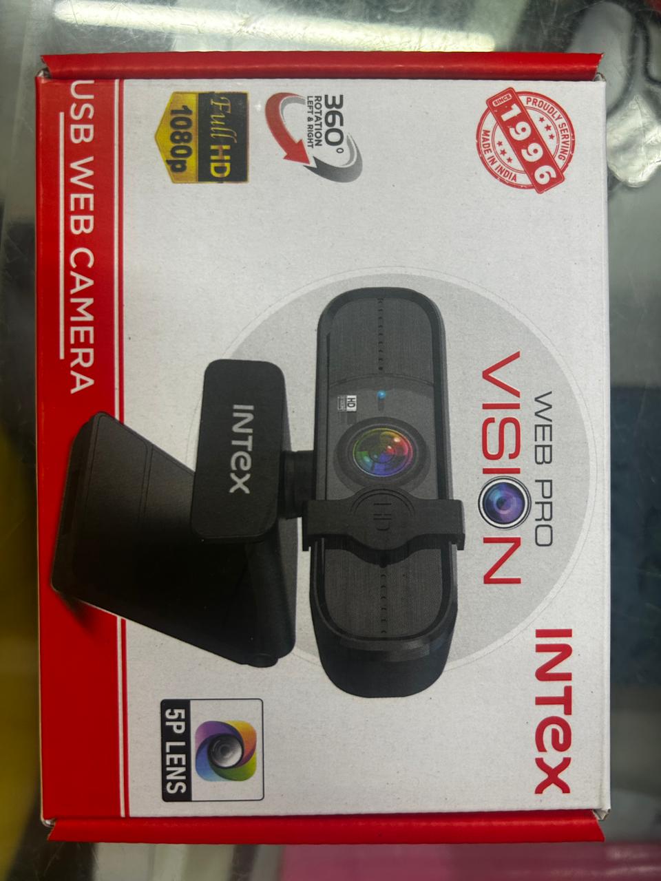 INTEX PC Webcam WEB PRO VISION 5P LENS
