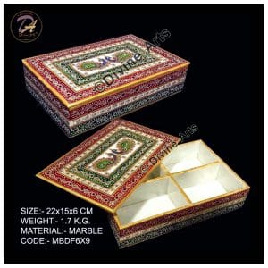 Marble Dry Fruit Box