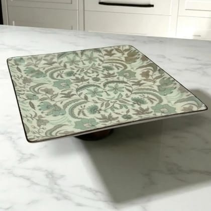 Verdant Bloom Cake Pedestal