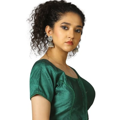 TheHangr Sea Green Fantom Silk Blouse -  32