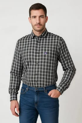 Poly Cotton Chex Shirt #41919