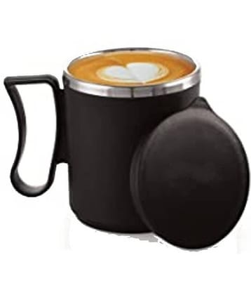 Saule Plastic Coffee Mug Stainless Steel Coffee Mug 300 mL ( Pack of 1 )