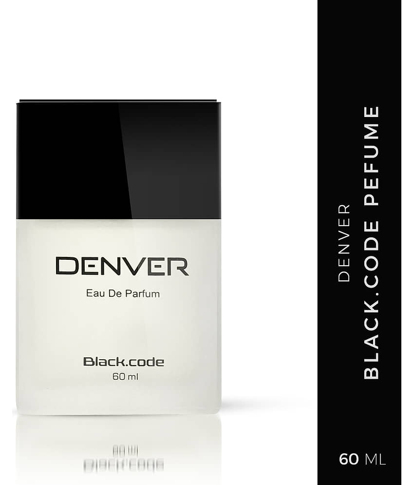 DENVER Black Code Perfume Premium & Long Lasting Eau de Parfum - For Men 60 ml (Pack of 1)