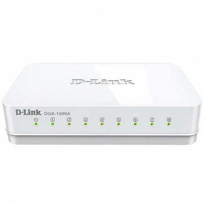 D-Link DGS-1008A 8-Port Gigabit Easy Desktop Switch
