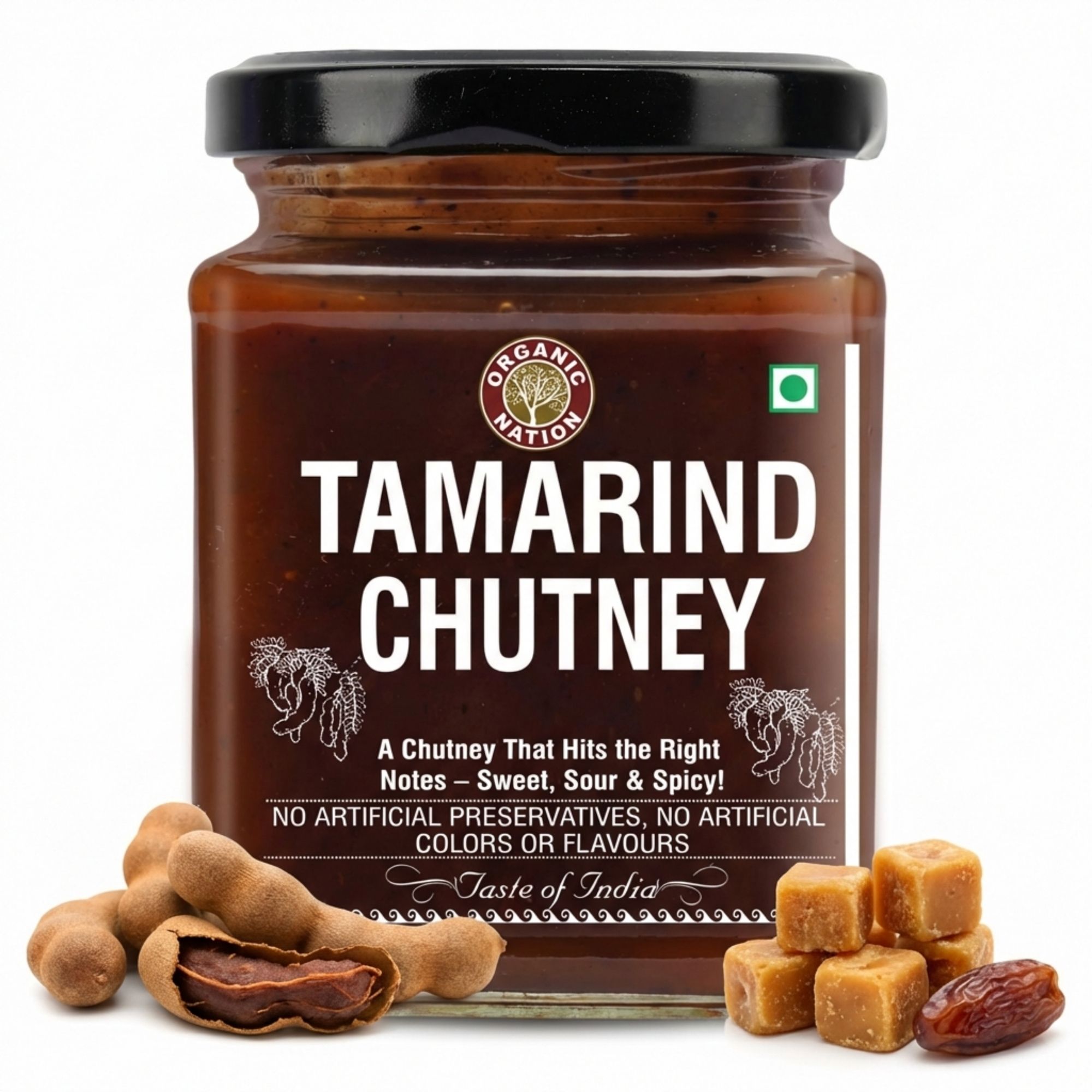 Foodsbay India Tamarind Chutney | Sweet & Tangy Chutney | 260 g