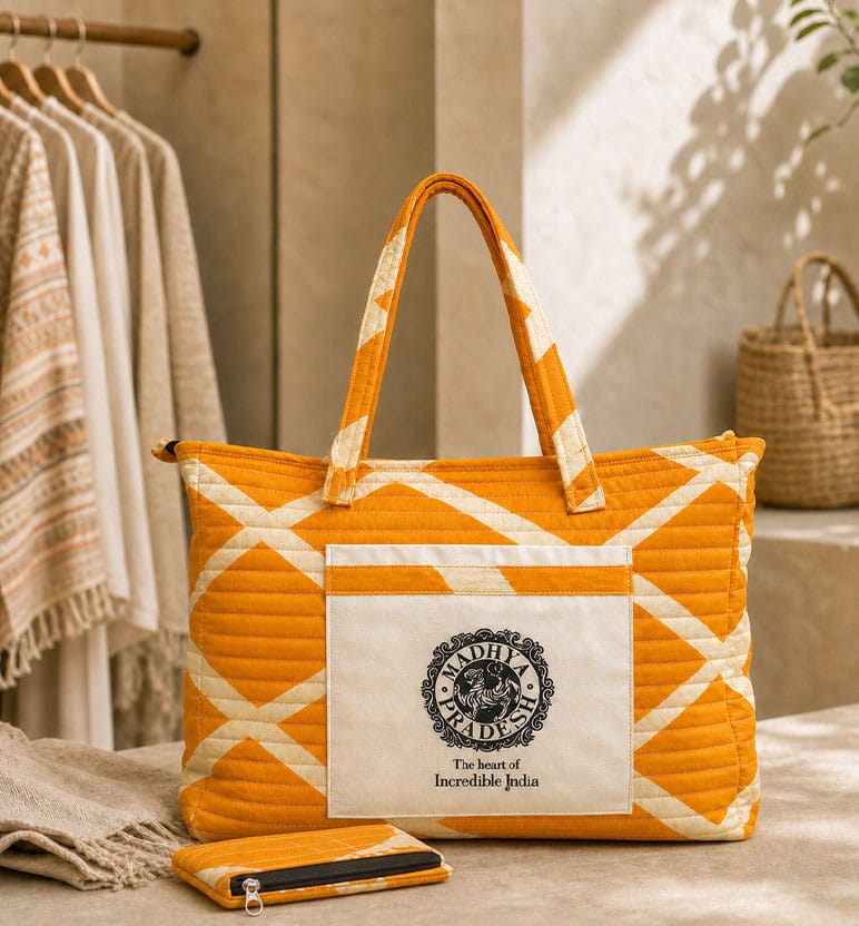 Handcrafted Batik Cotton Hand Bag