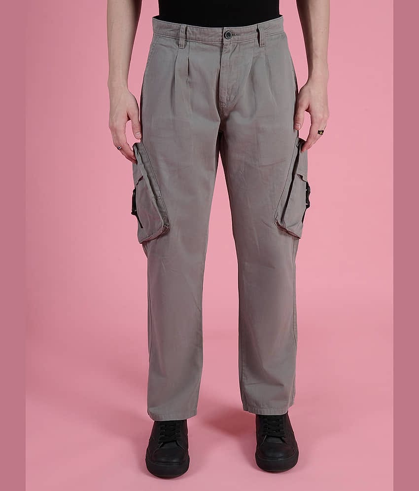 Bene Kleed Men Classic Straight Fit High-Rise Chinos Trousers