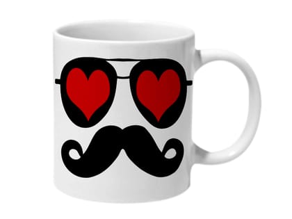 Multicolor Desi Avaiator Mooch Ceramic Mug