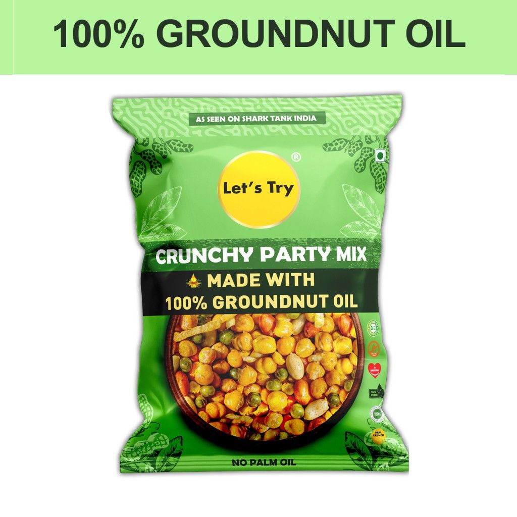Let's Try Crunchy Party Mix - 173g