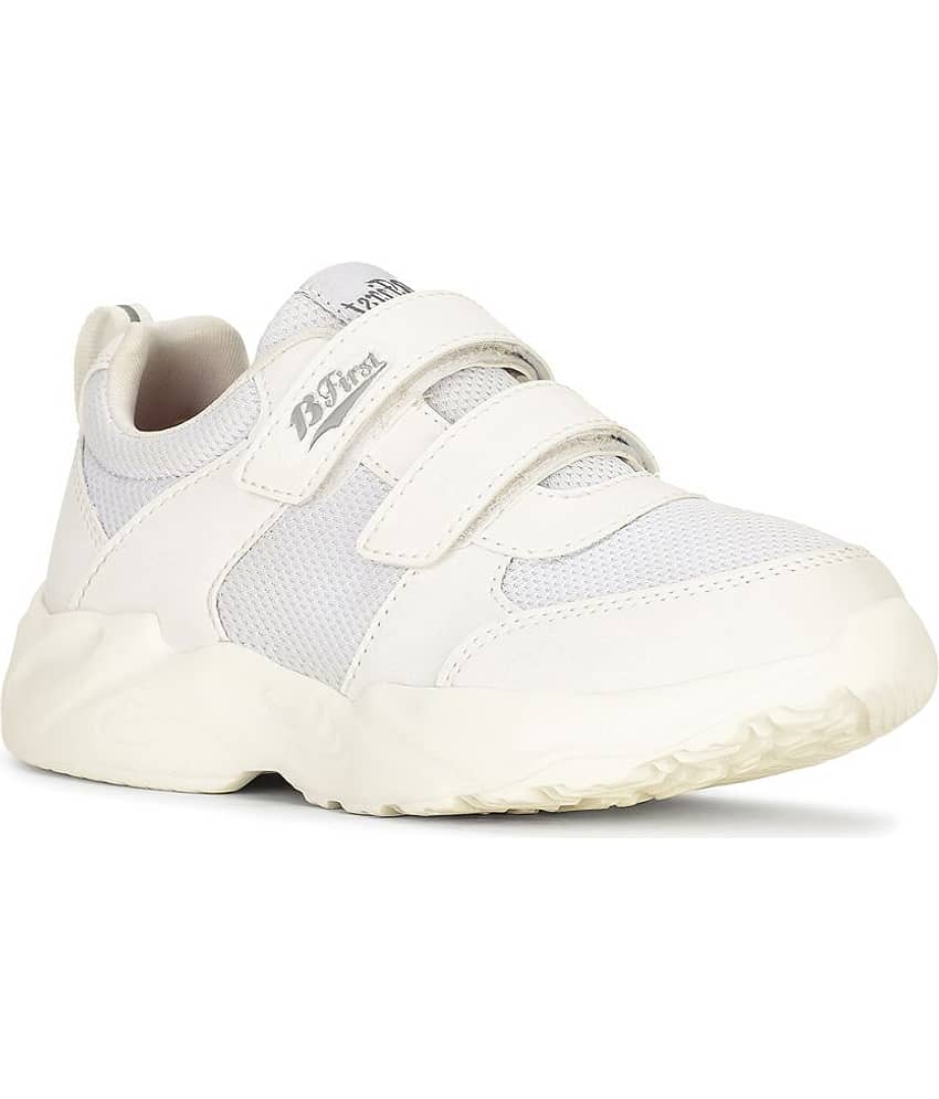 Bata - White Boy's School Shoes ( 1 Pair )