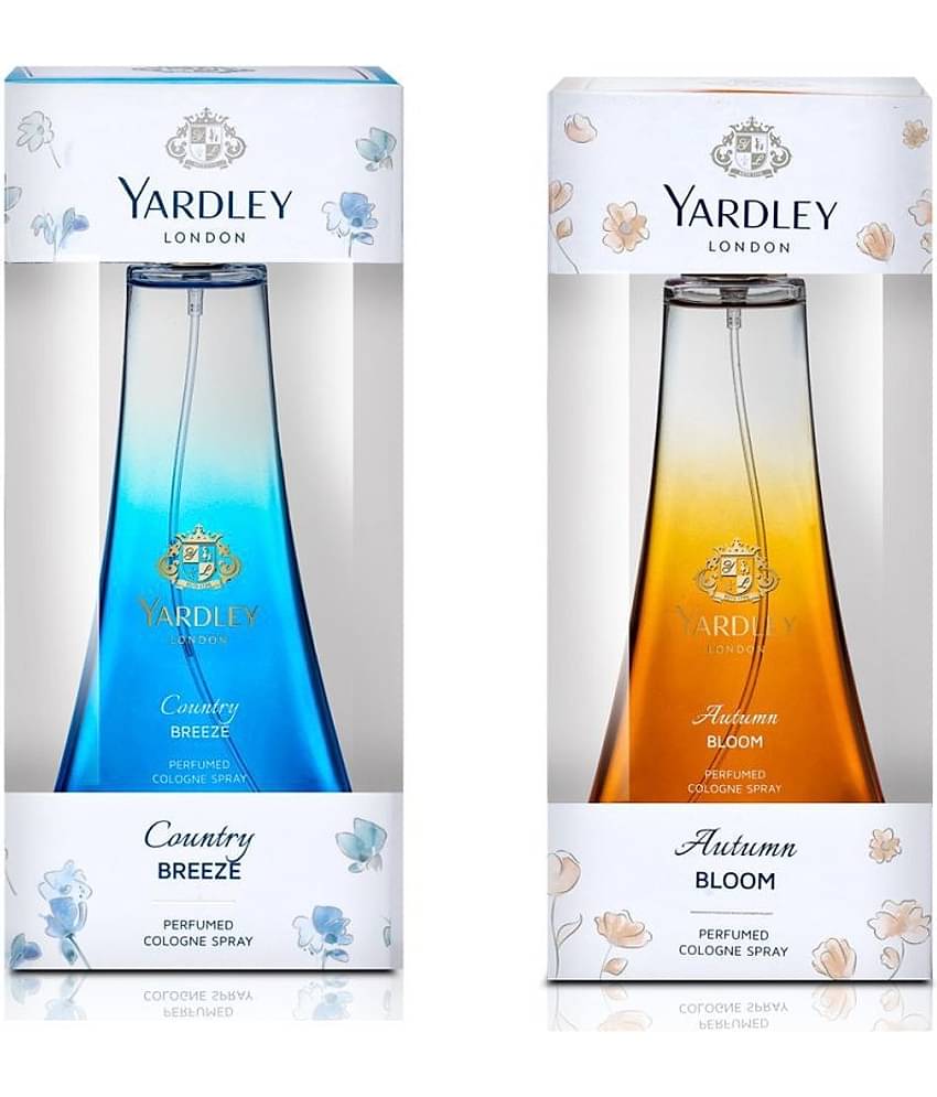 Yardley London Autumn Bloom And Country Breeze Perfume - 200ml (Pack of 2, 100ml each)