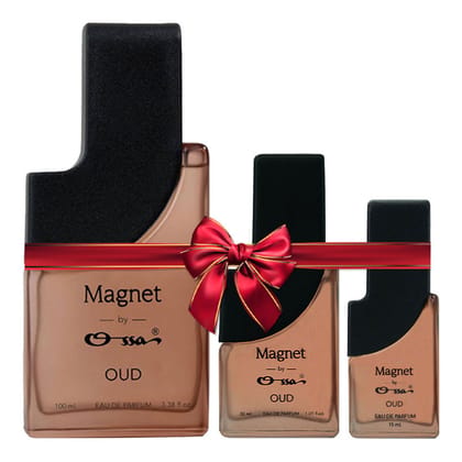 OSSA MAGNET OUD EDP 100ML, 30ML, 15ML (Pack of 3)