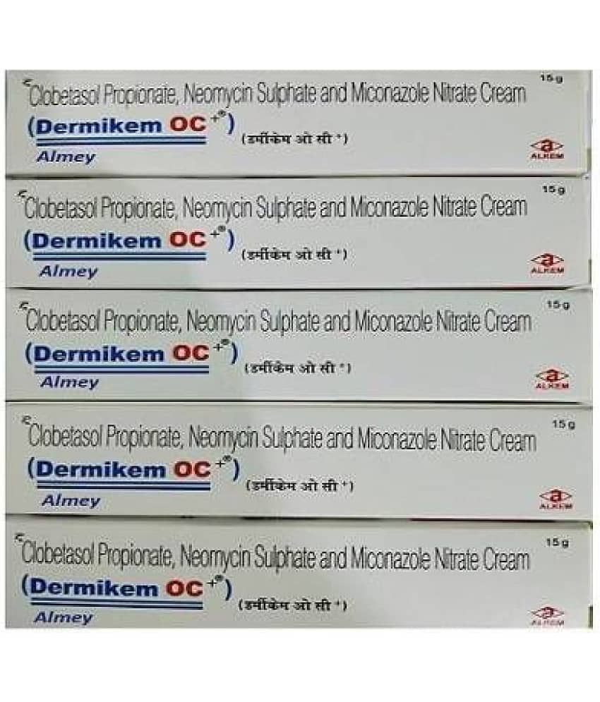 DERMIKEM OC CREAM ( PACK OF 5) Day Cream 75 gm Pack of 5