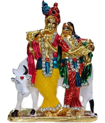 SHRI SHAKTI Divinity Idols In Car Decor Multicolour