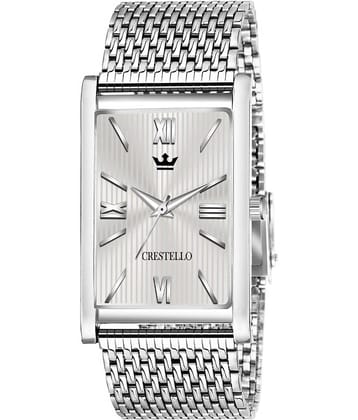 Crestello - Silver Metal Analog Men's Watch