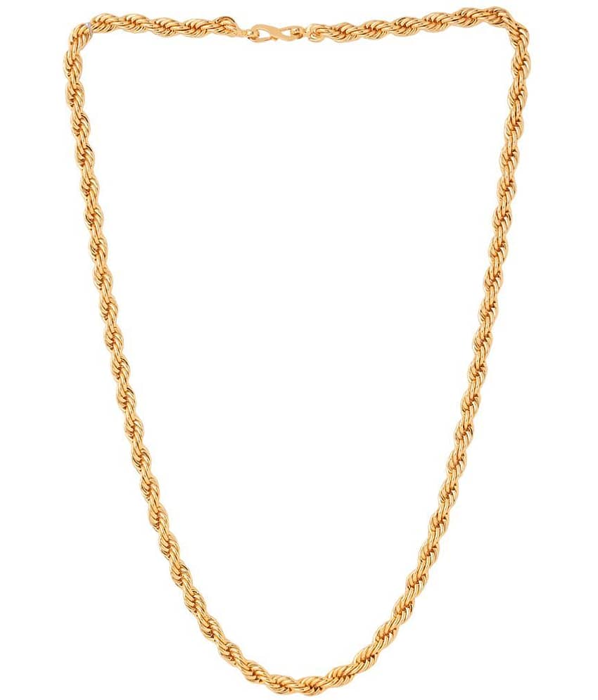 VIRAASI - Gold Plated Brass Chain ( Pack of 1 )