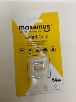 Maxemus MX-64G 64GB Memory Card