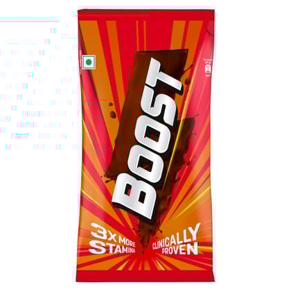 Boost Chocolate Nutrition Drink 500 g Pouch|| for 3X Stamina - Builds Bone & Muscle Strength
