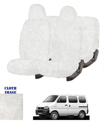 Maruti Eeco 5S White 5 Seater Car Seat Cover