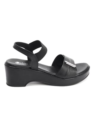 Comfort Back-Strap Sandals-40 / Black