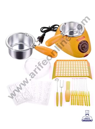 CAKE DECOR™ Electric Chocolatiere Chocolate Melting Pot Machine Set