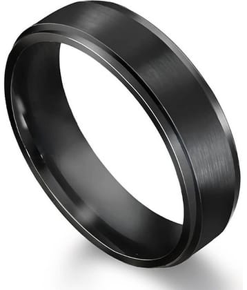 HEER COLLECTION - Black Rings ( Pack of 1 )
