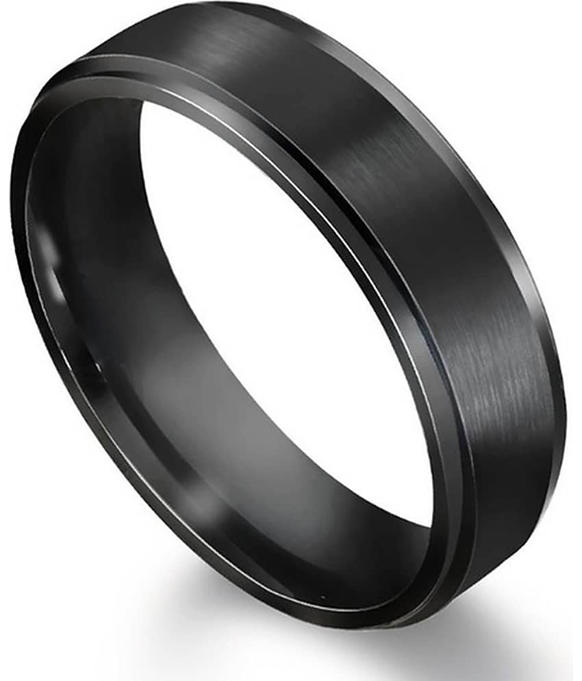 HEER COLLECTION - Black Rings ( Pack of 1 )