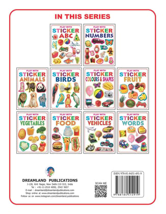 Play With Sticker - Vehicles [Paperback] Dreamland Publications
