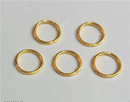 Nose Ring for Women & Girl Gold Plated Pack of 5