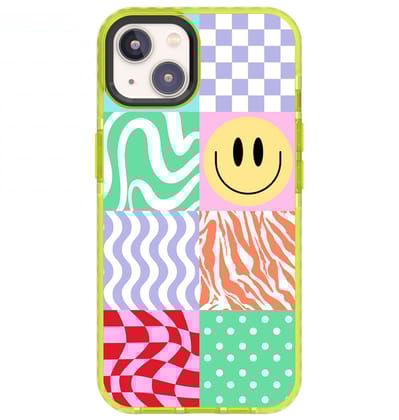 Zig Zag-iPhone 15 Pro Max / Neon Green